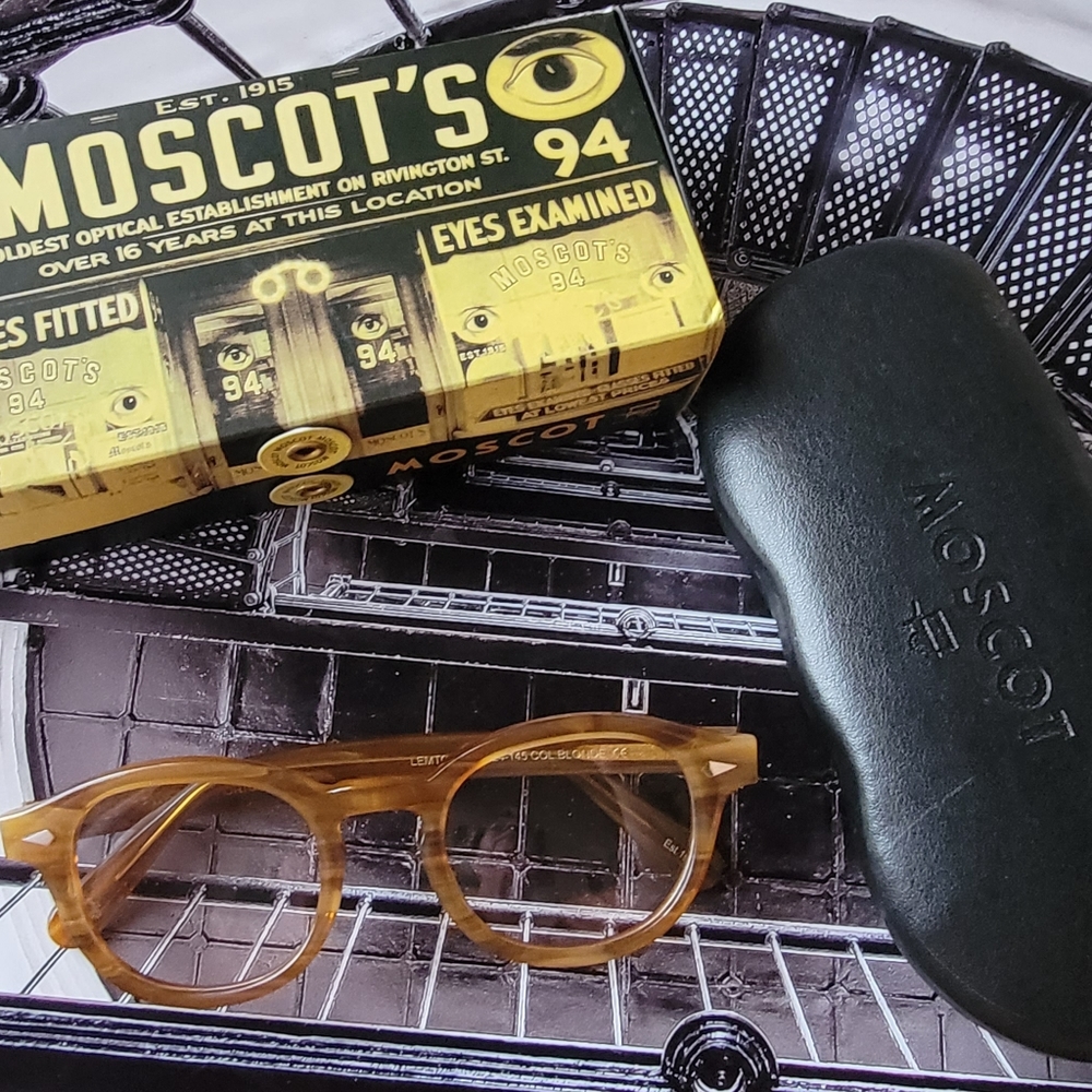 Moscot Lemtosh Blonde Eyeglass Frames